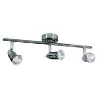 triple bar 50w spotlight chrome s6332