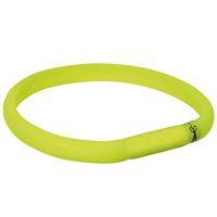 trixie usb flash light collar green l xl 70cm x 18mm l x diameter