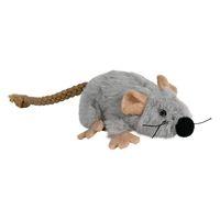 Trixie Cat Toy Plush Mouse with Catnip - 1 Toy