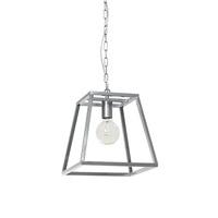 Trapeze Pendant - Zinc