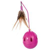 Trixie Stand-Up Egg with Feathers & Sound - 1 Toy