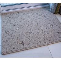 traditional natural wool interior entrance mat