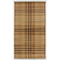 Traditional Beige Tartan Rug - Glen Kilry 160x230