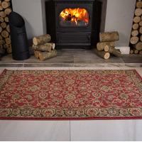 traditional red beige rug ziegler