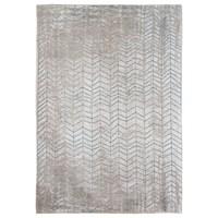 tribeca blue modern distress chevron rug louis de poortere 60x90