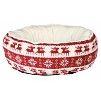 Trixie Christmas Santa Bed For Cats and Small Dogs