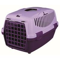 Trixie Pet Carrier For Cats Small Dogs Or Rabbits - Violet/Lilac