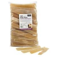 treat n chew hide flats dogs treats 100 per pack