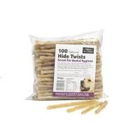 treat n chew hide twists 100 pack