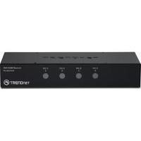 trendnet tk 422dvk kvm switch 4 ports usb