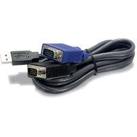 TRENDnet 15ft Usb/vga Kvm Cable