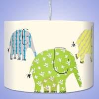 Trendy green Elephant pendant light