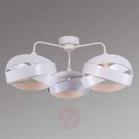 trendy tornado ceiling light with three lampshades