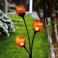 Trieste - solar decorative light with 3 spheres