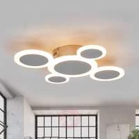 Trendy LED ceiling lamp Ita with chrome