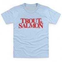 Trout & Salmon Logo Kid\'s T Shirt