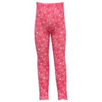 trolls girls pink full length poppy character repeat print elasticated ...