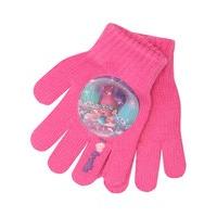 Trolls Poppy Character Super Cosy Winter Knitted Magic Gloves - Pink