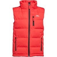 Trespass Boys Padded Gilet Vest Red