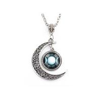 Triple Moon Goddess Pendant