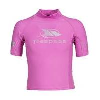 trespass alva kids rash guard top