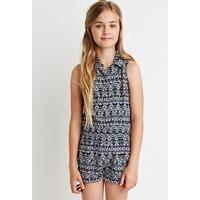 Tribal Print Playsuit (Kids)