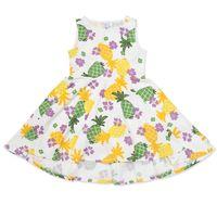 Tropical Summer Dress - White quality kids boys girls