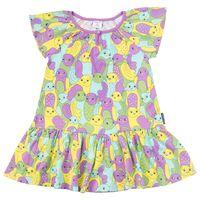 Tropical Birds Dress - Purple quality kids boys girls