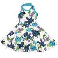 tropical sun dress blue quality kids boys girls