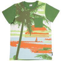 Tropical Island Kids T-shirt - Green quality kids boys girls