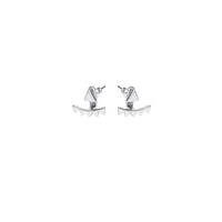 triangle stud ear cuffs