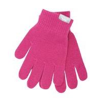 trepass kids bright pink pull on stretch everyday magic gloves pink