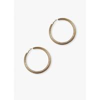 TRIPLE TWIST HOOP EARRING