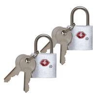 travel padlocks tsa approved 2pk