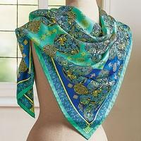 Triskele Silk Scarf