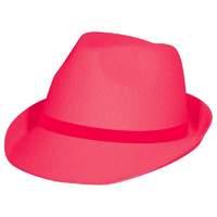 Trilby Hat Neon Pink