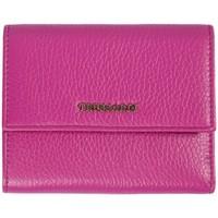 trussardi 1da780fucsia210636 womens purse wallet in pink