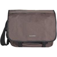 travelite basics messenger brown 96248