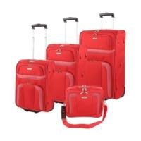 Travelite Orlando Upright-Set 53/63/73 cm & Boardcase red