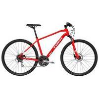 trek ds 2 2017 hybrid bike red 19 inch