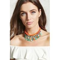 Tribal Woven Statement Necklace