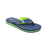 Travis Flip Flop Sandal in Navy / Lime - Dunlop