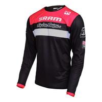 troy lee sprint mtb jersey 2017 team black 2xlarge