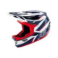 Troy Lee Designs D3 Composite Full Face Helmet | White - XL