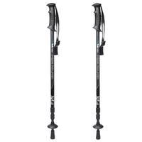 Trekmates Peak Walker Poles - Pair - Black, Black