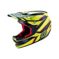 Troy Lee Designs D3 Carbon Full Face Helmet | Yellow - XL