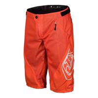 Troy Lee Sprint MTB Shorts - 2017 - Orange / 30