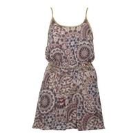 Tribal Print Chain Belt Dress