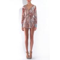 Tribal Print Playsuit