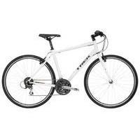 trek fx 2 2017 hybrid bike white 25 inch